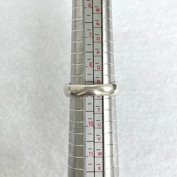 Sterling Silver 925 Oxidized Geometric Maze Pattern Dome Style Band Ring Sz 8.75 - Picture 9 of 16